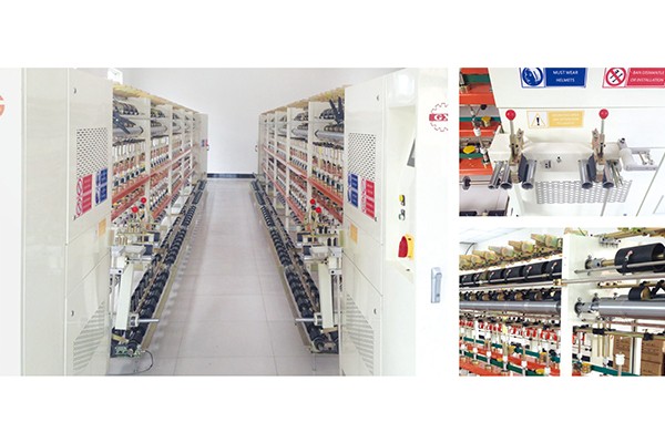 GCM-2000D 橡筋包覆纱机